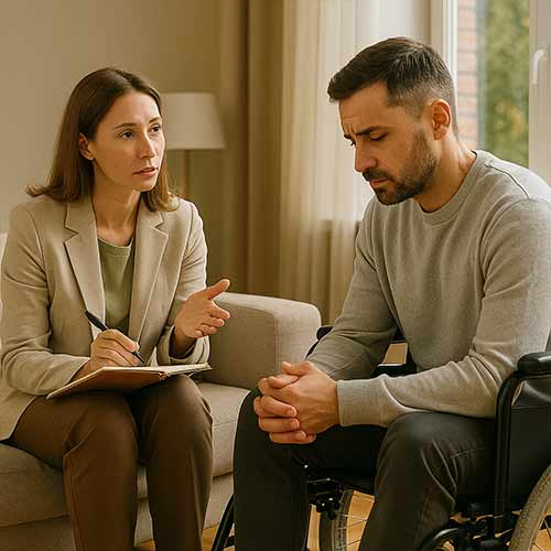 Sesiones a domicilio de Psicologia Sanitaria